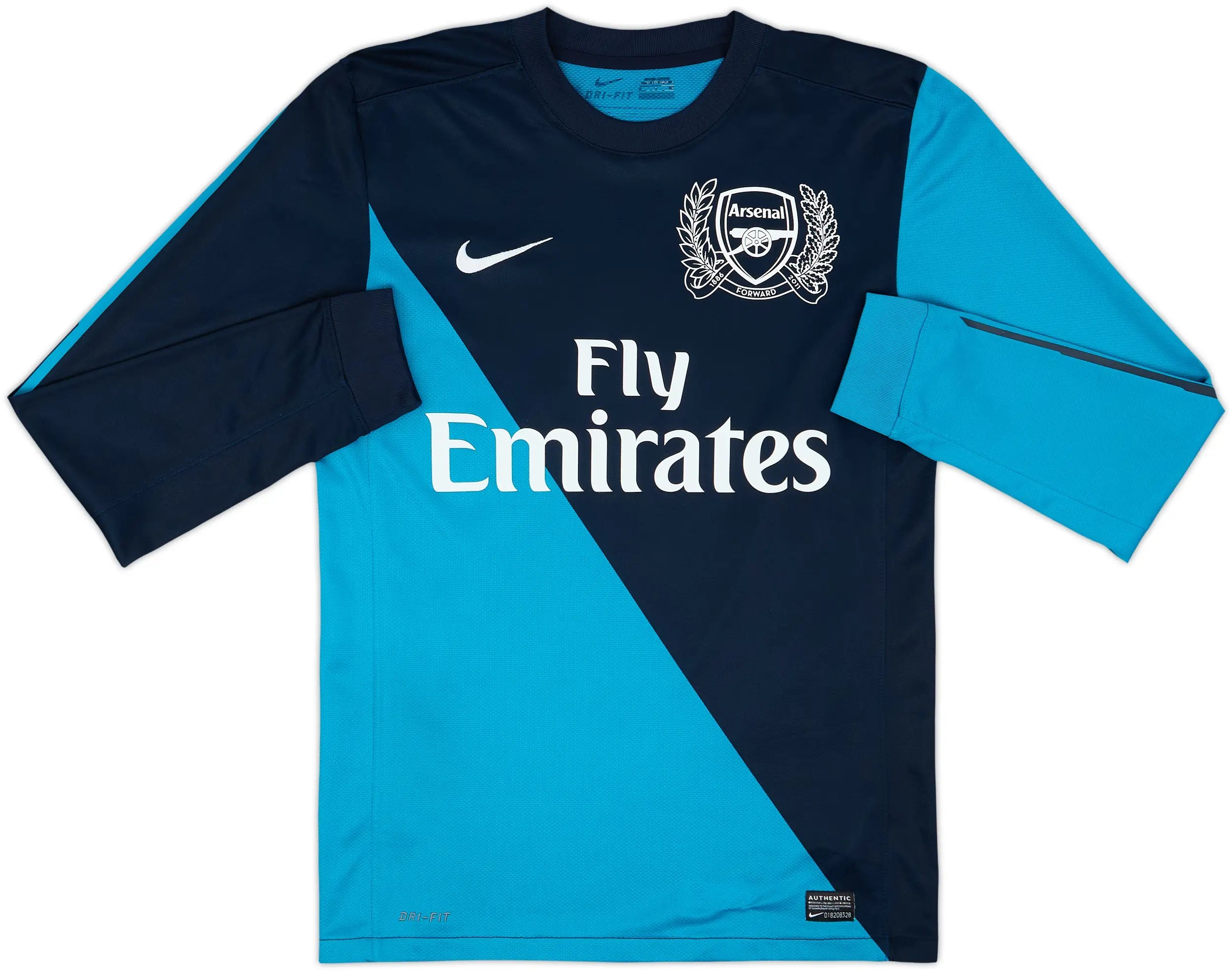 2011-12 Arsenal Away L/S Shirt