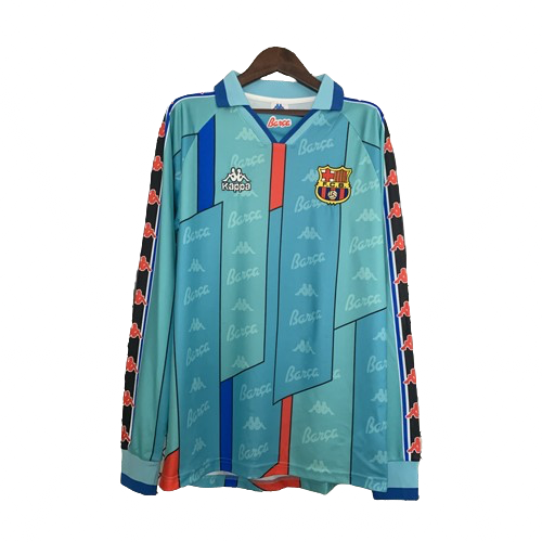 FC Barcelona 1996 97 Away Long Sleeve