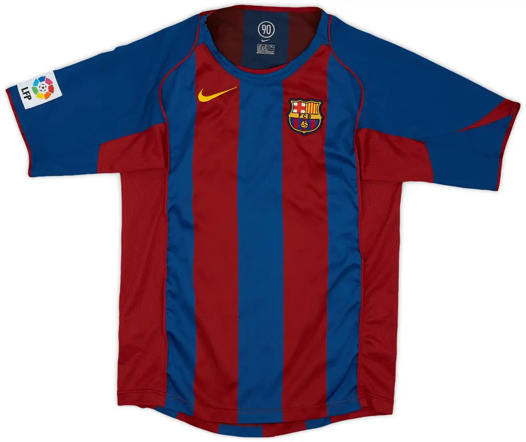 2004-05 FC Barcelona ユニフォーム Mサイズ FC Barcelona 2004/05 (Home)