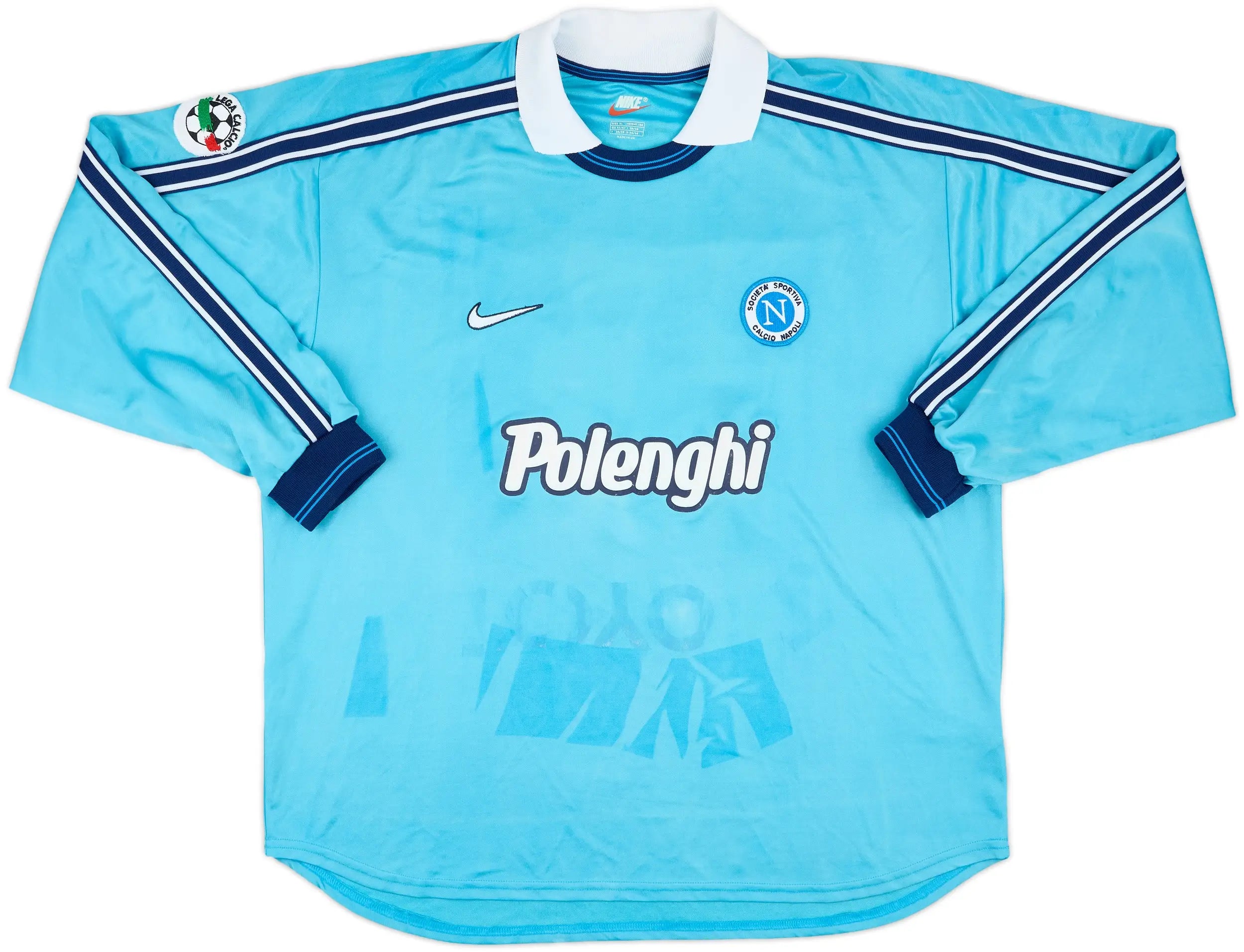 Napoli 1998/99 (Home) - Long Sleeve w/ Liga Calcio patch