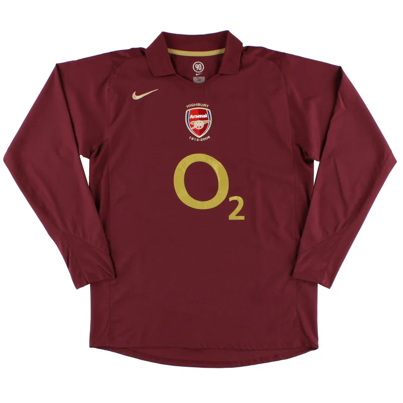 Arsenal 2005/06 (Home) - Long Sleeve Arsenal 2005/06 (Home) - Long Sleeve