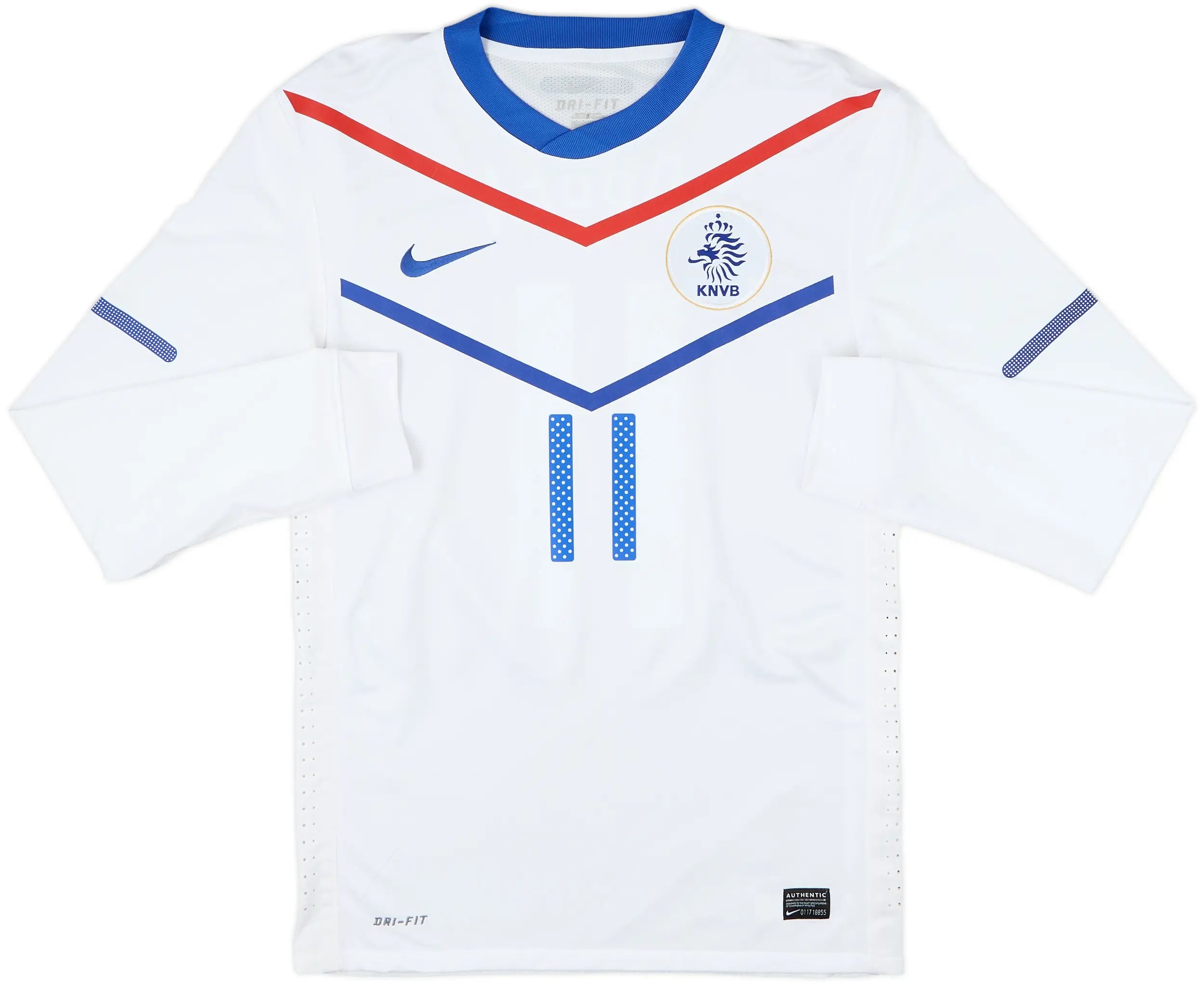 Netherlands 2010 (Away) - Long Sleeve