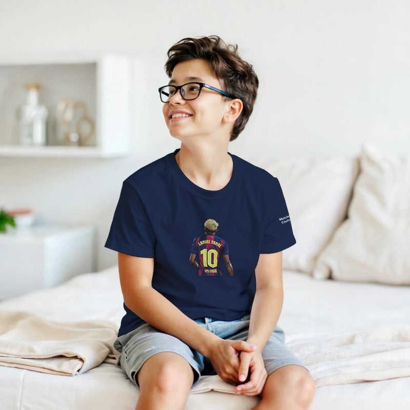 "LAMINE YAMAL NEW 10 IN TOWN" Tee - Kids