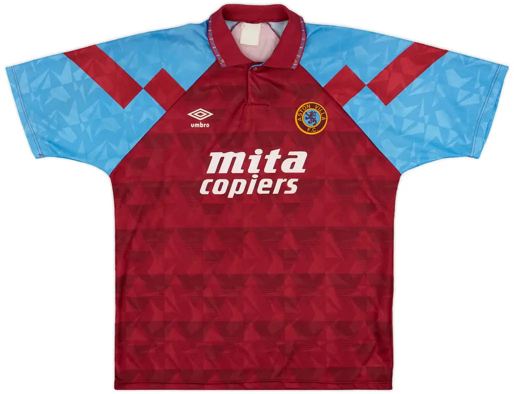 Aston Villa 1990 kit