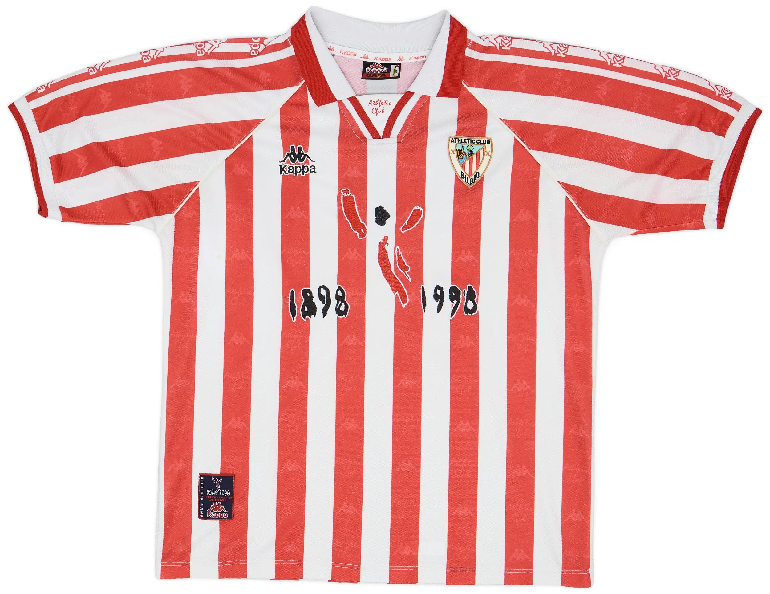 1997-98 Athletic Bilbao Centenary Home Shirt