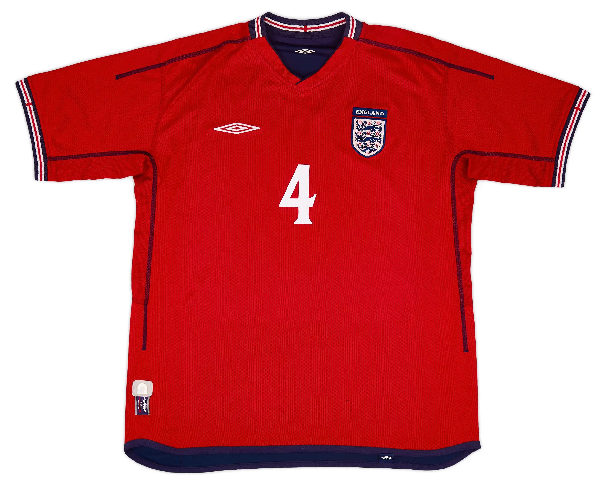 2002-04 England Away Shirt