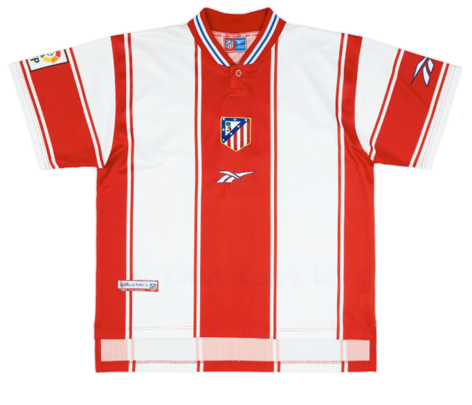 Atletico Madrid 1999-00 Home Kit