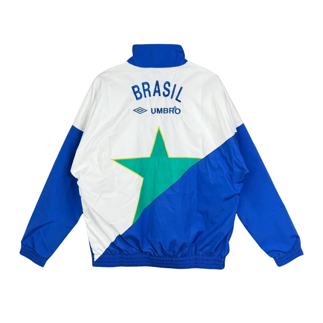 Brazil 1992/93 Inspired Retro Windbreaker