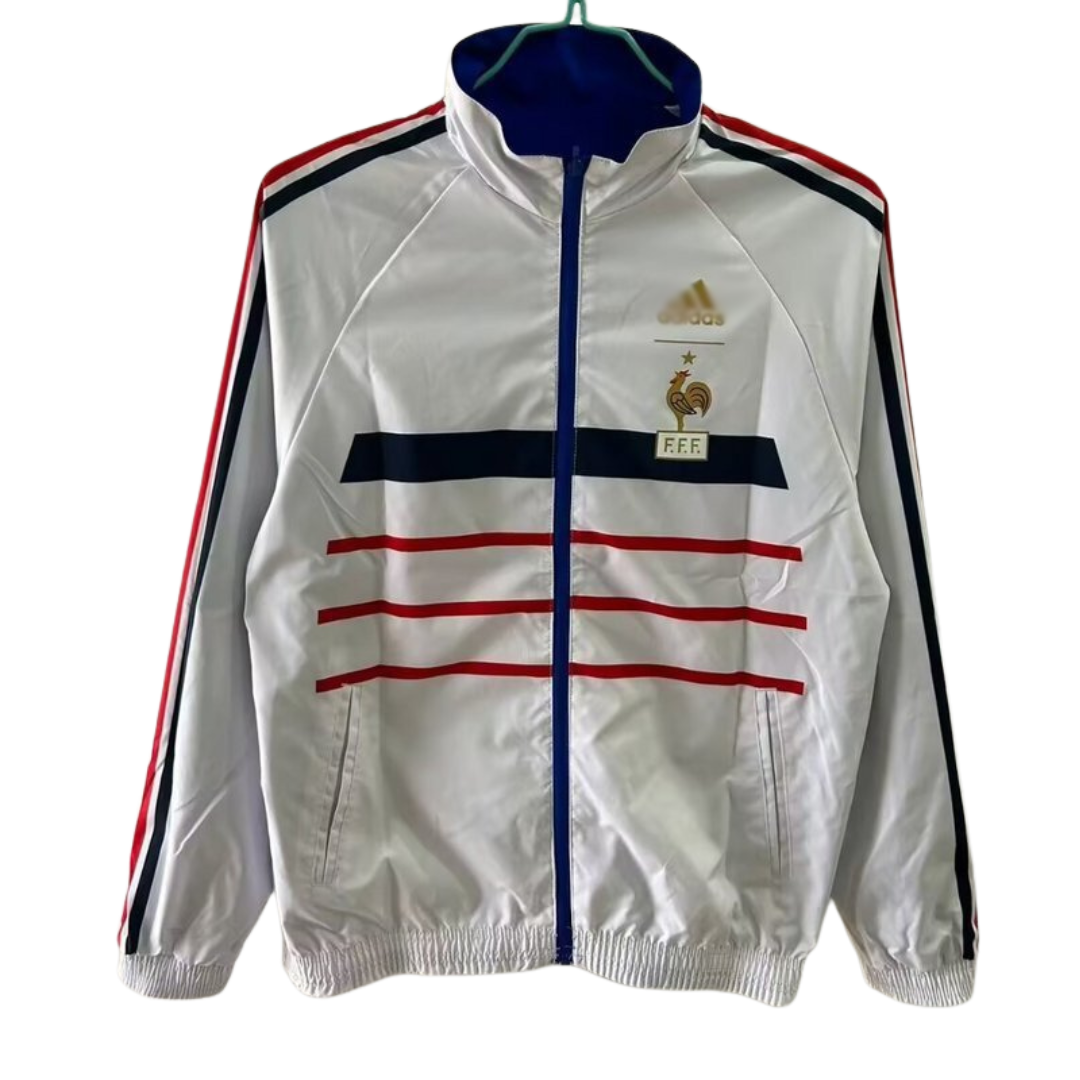 France 1998 Inspired Retro Windbreaker - Reversible