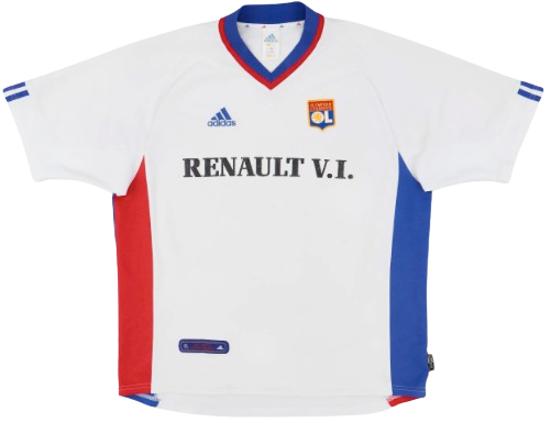 Lyon 2001-02 Home Kit