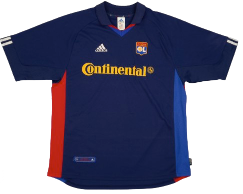 Lyon 2001-02 away kit