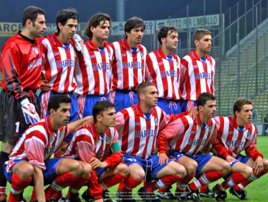 1998-99 Atletico Madrid Home Shirt