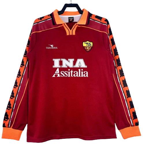 AS Roma 1998/99 (Home) - Long Sleeve
