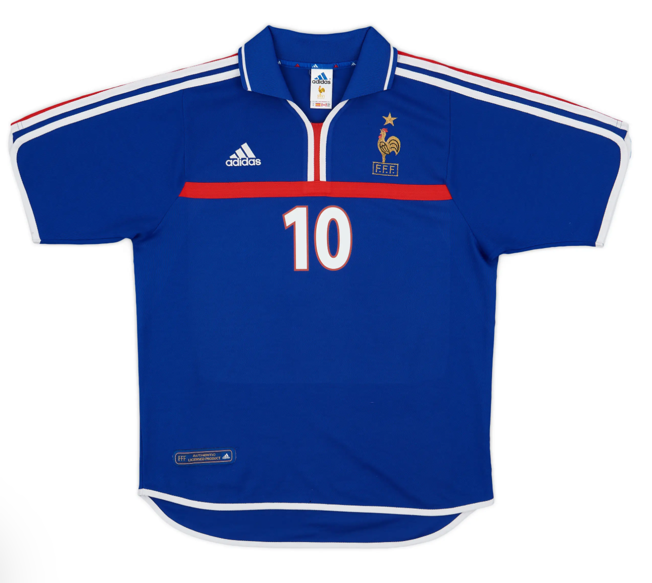 2000-02 France Home Shirt