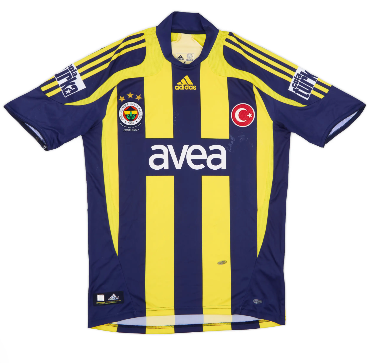 Fenerbahce 2007-08 home kit