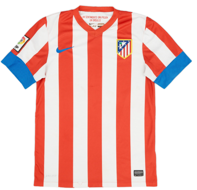Atletico Madrid 2012-13 Home Shirt (Sponsorless)