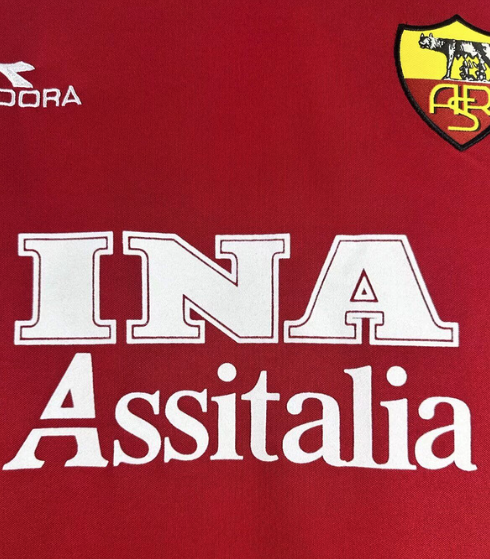 AS Roma 1998/99 (Home) - Long Sleeve