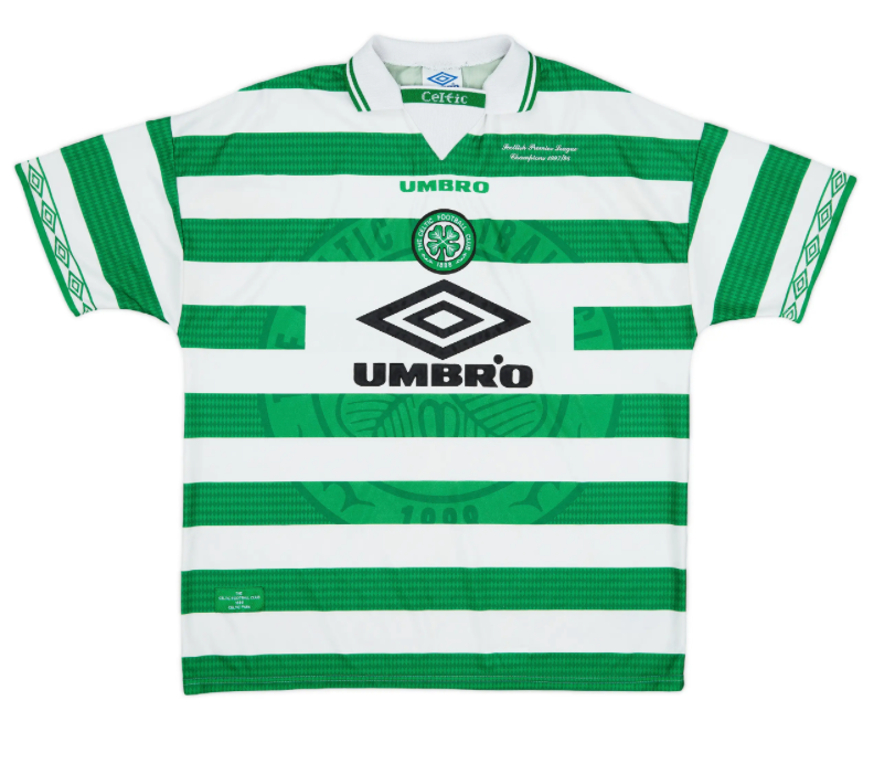celtic 1997/99 home kit