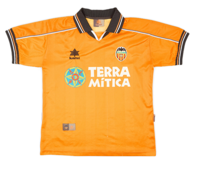 1999-00 Valencia Away Shirt