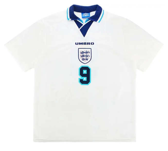 1995-97 England Home Shirt