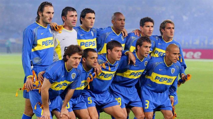 Boca Juniors 2003/04 Home Kit