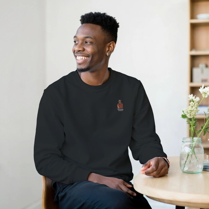 "Davids" Embroidered Sweatshirt
