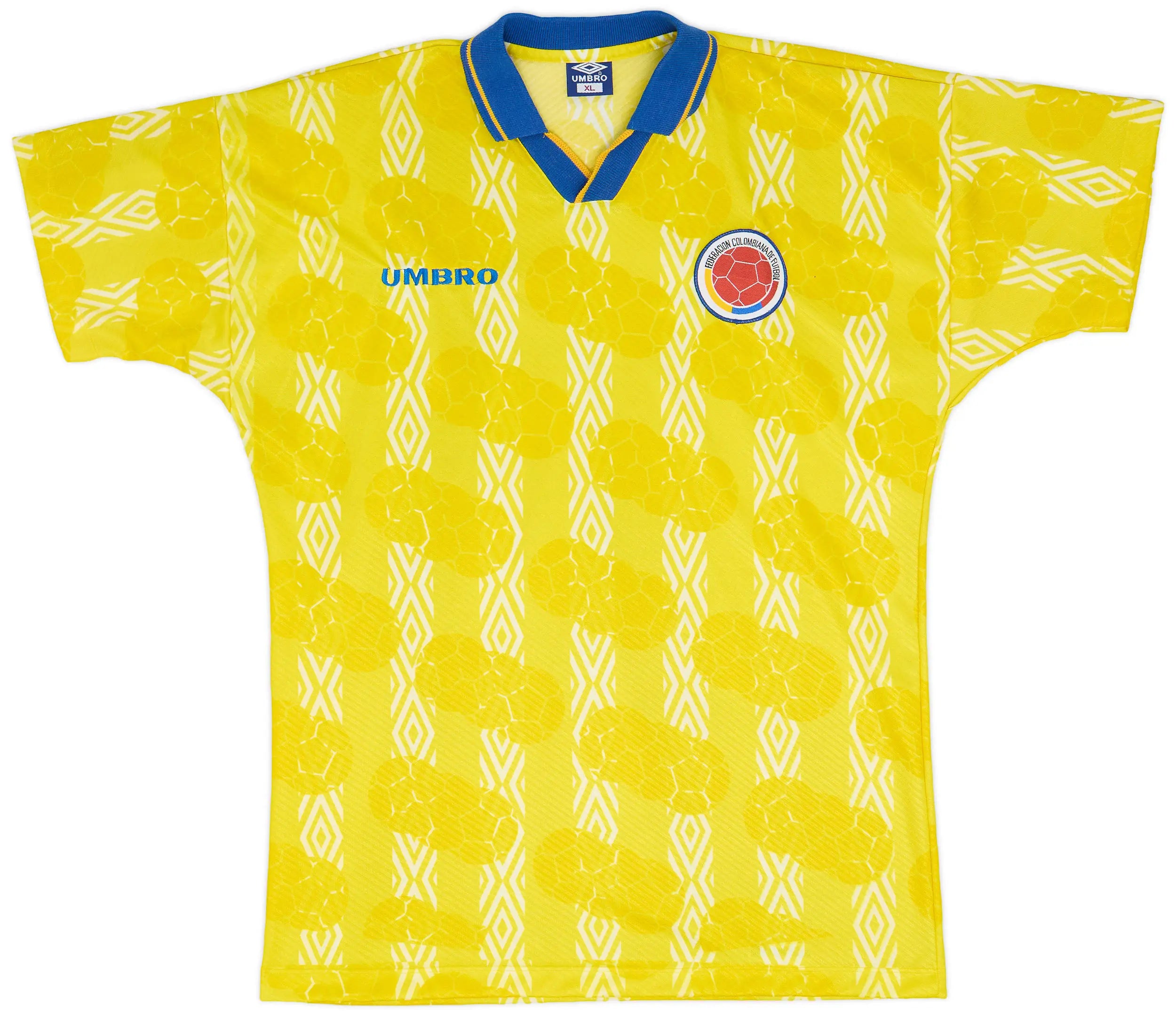 Colombia 1994/95 (Home) retro football kit