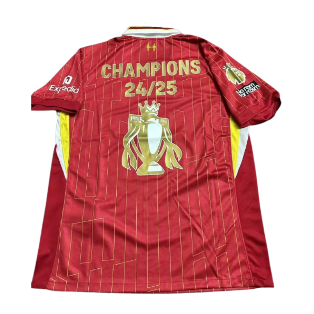 Liverpool FC 2024/25 (Home) – Champions 24/25 & Gold Trophy