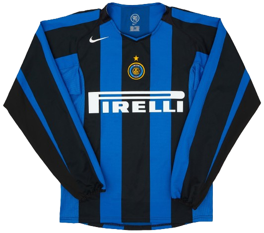 Inter Milan 2004 05 Home Long Sleeve