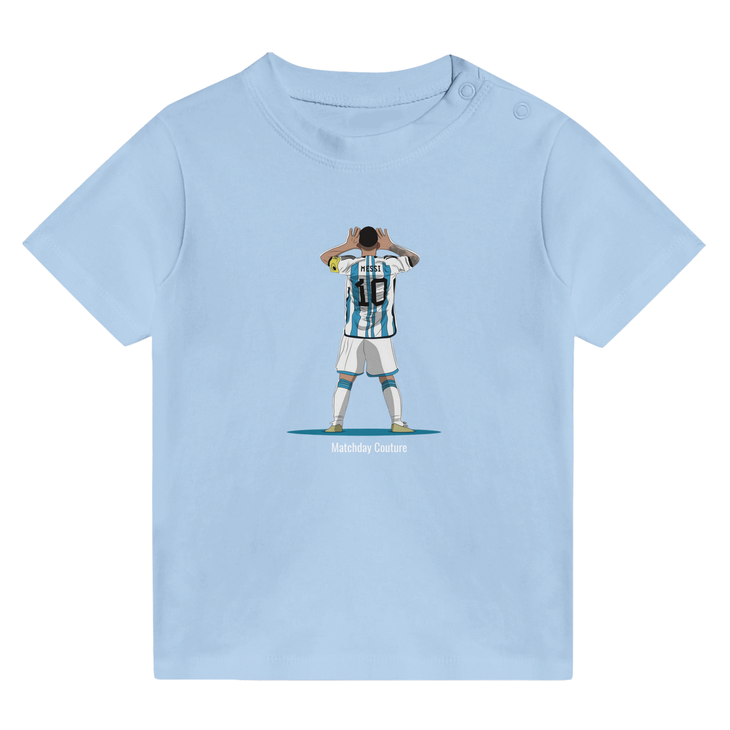 Messi tshirt baby
