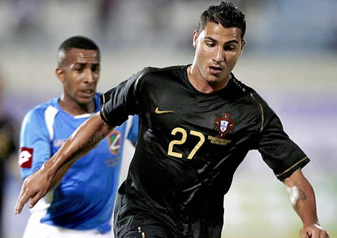 Portugal 2006 Away Kit Black
