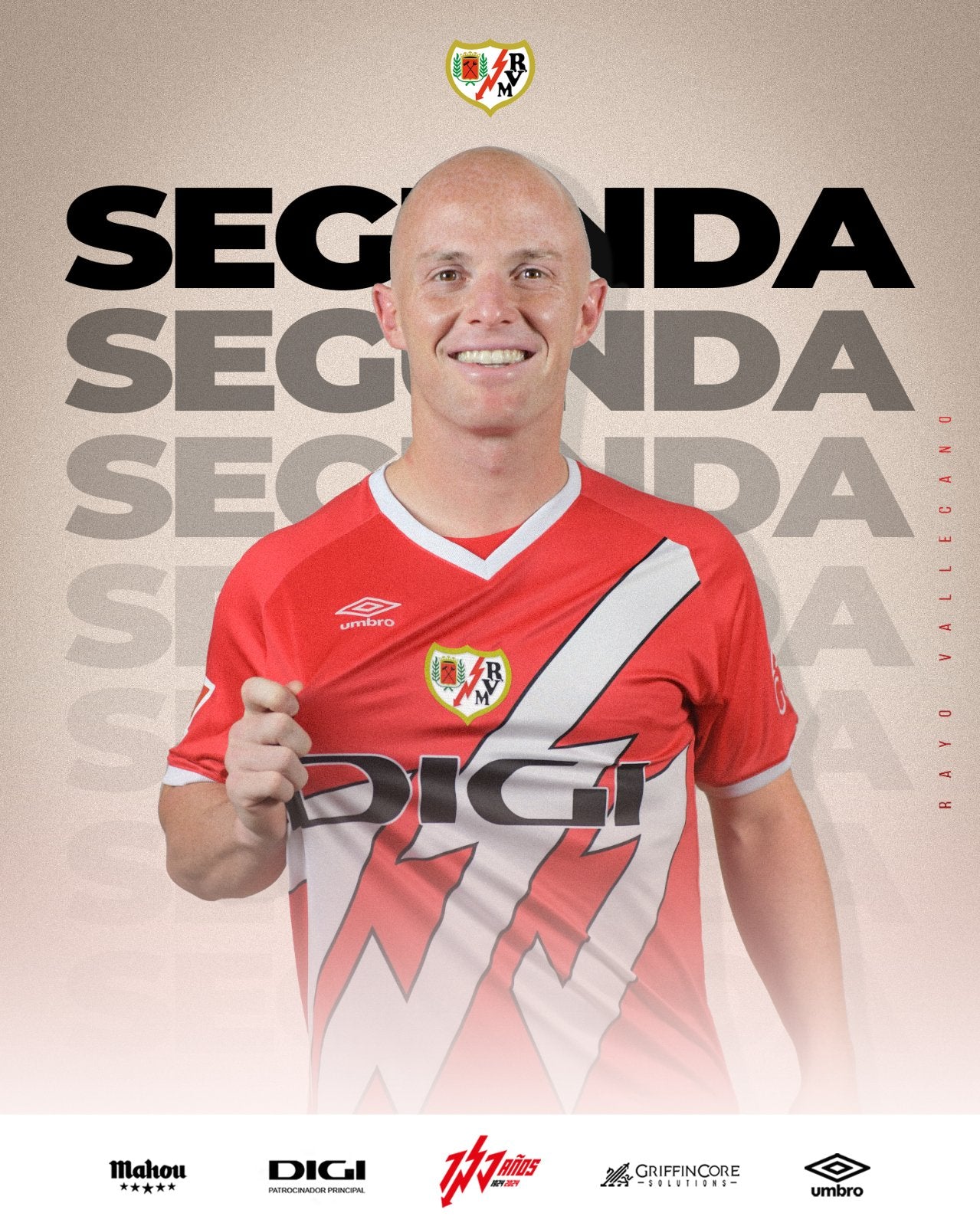 Rayo Vallecano 2024-25 Home Kit