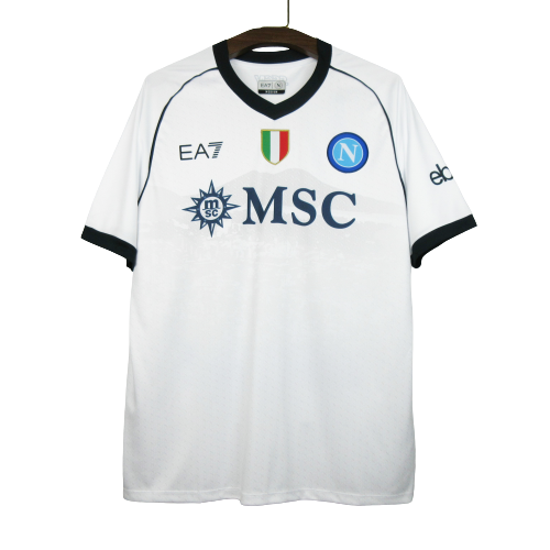 Napoli Away kit white 2023-24