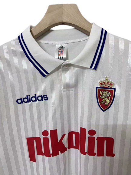 Real Zaragoza 1995-96 home kit
