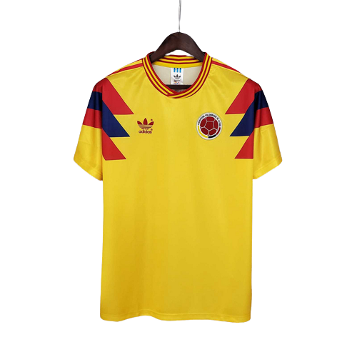 Colombia Rene Higuita 90 Italy World Cup Retro Vintage Jersey 