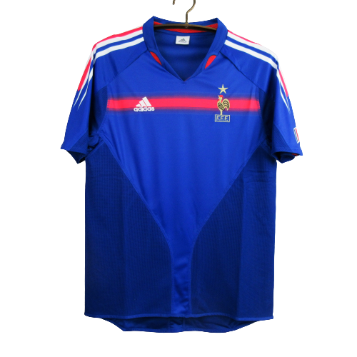 2004 France Home Retro Jersey