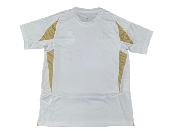 White & Gold Al-Nassr 24-25 Third Kit 