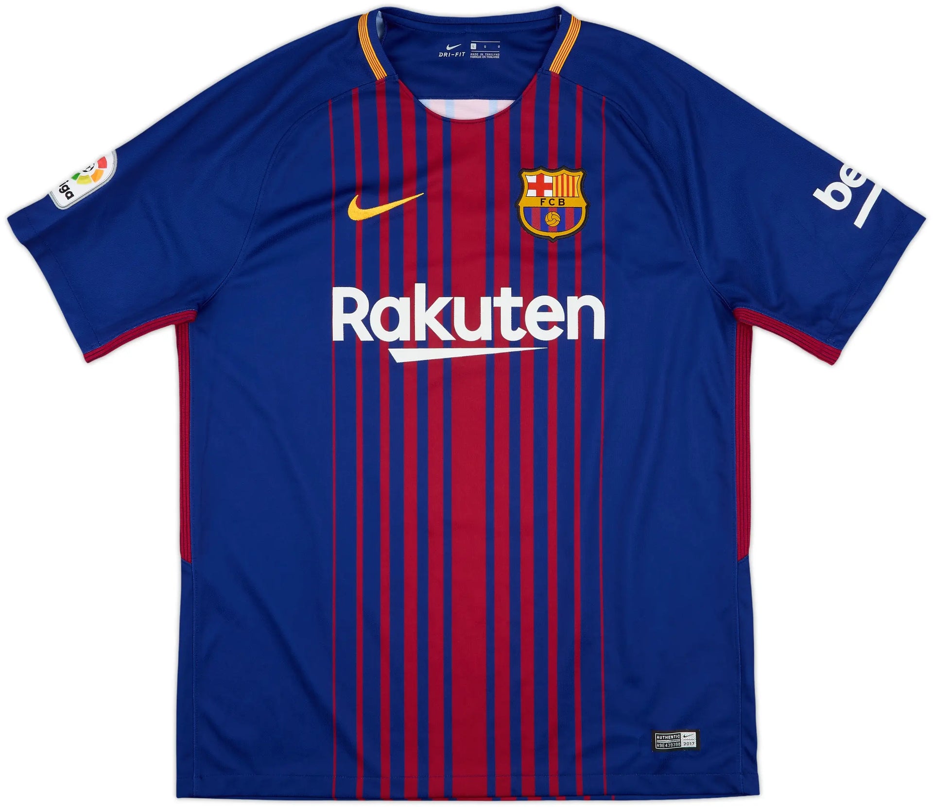 【レトロ】FC Barcelona  長袖 2017/2018 FC Barcelona 2017/18 (Home)