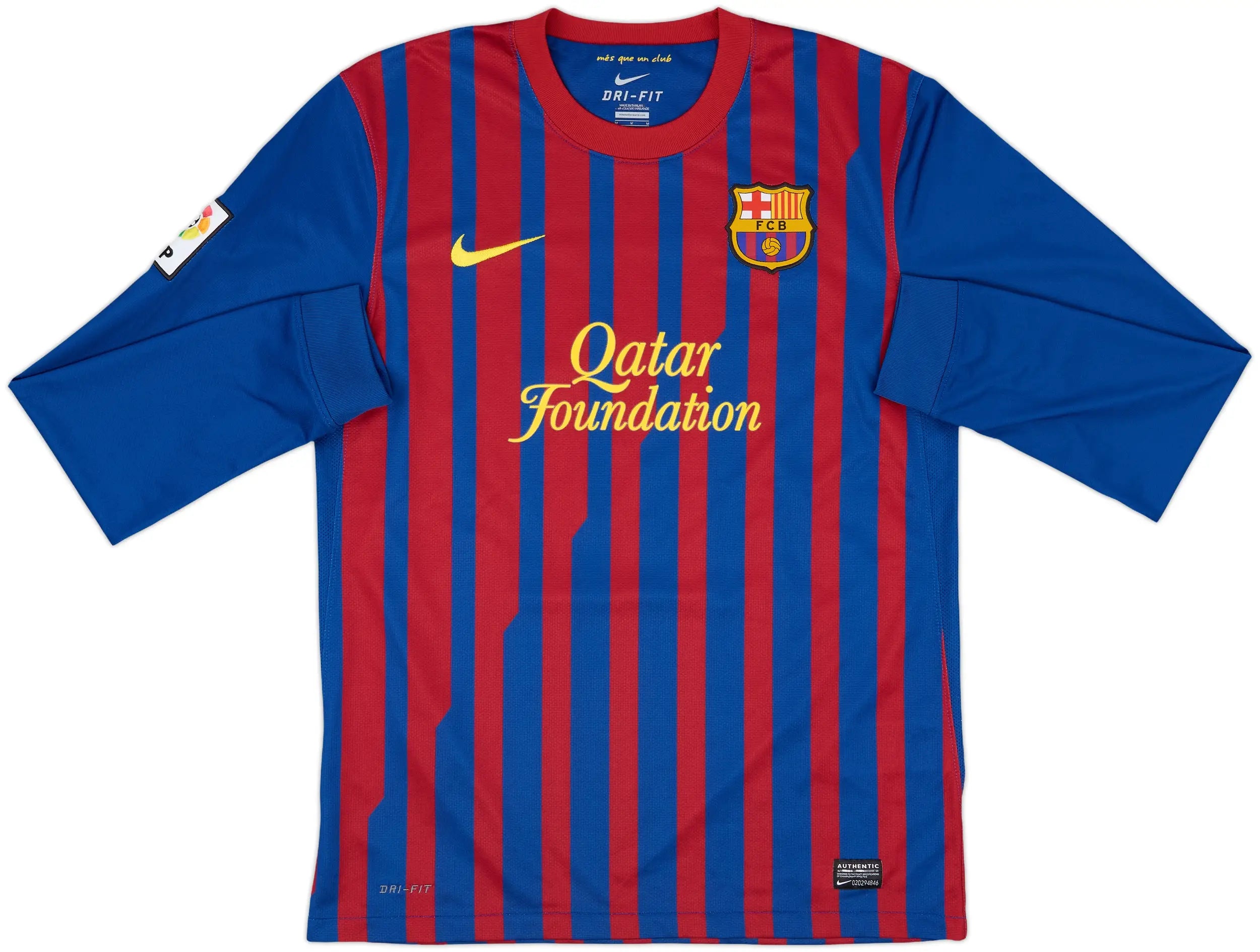 FC Barcelona 2011/12 (Home) - Long Sleeve