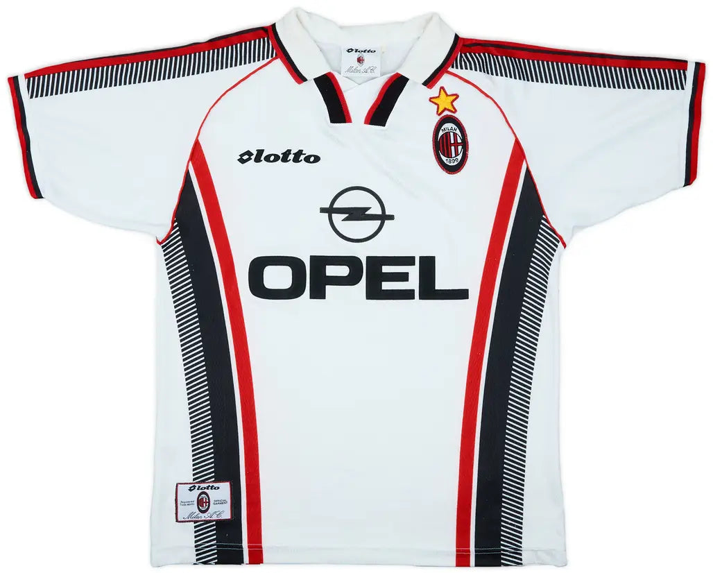Retro Football Kit from AC Milan, Season 1997/98
