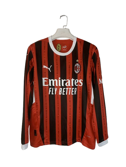 2024-25 AC Milan Home L/S Shirt