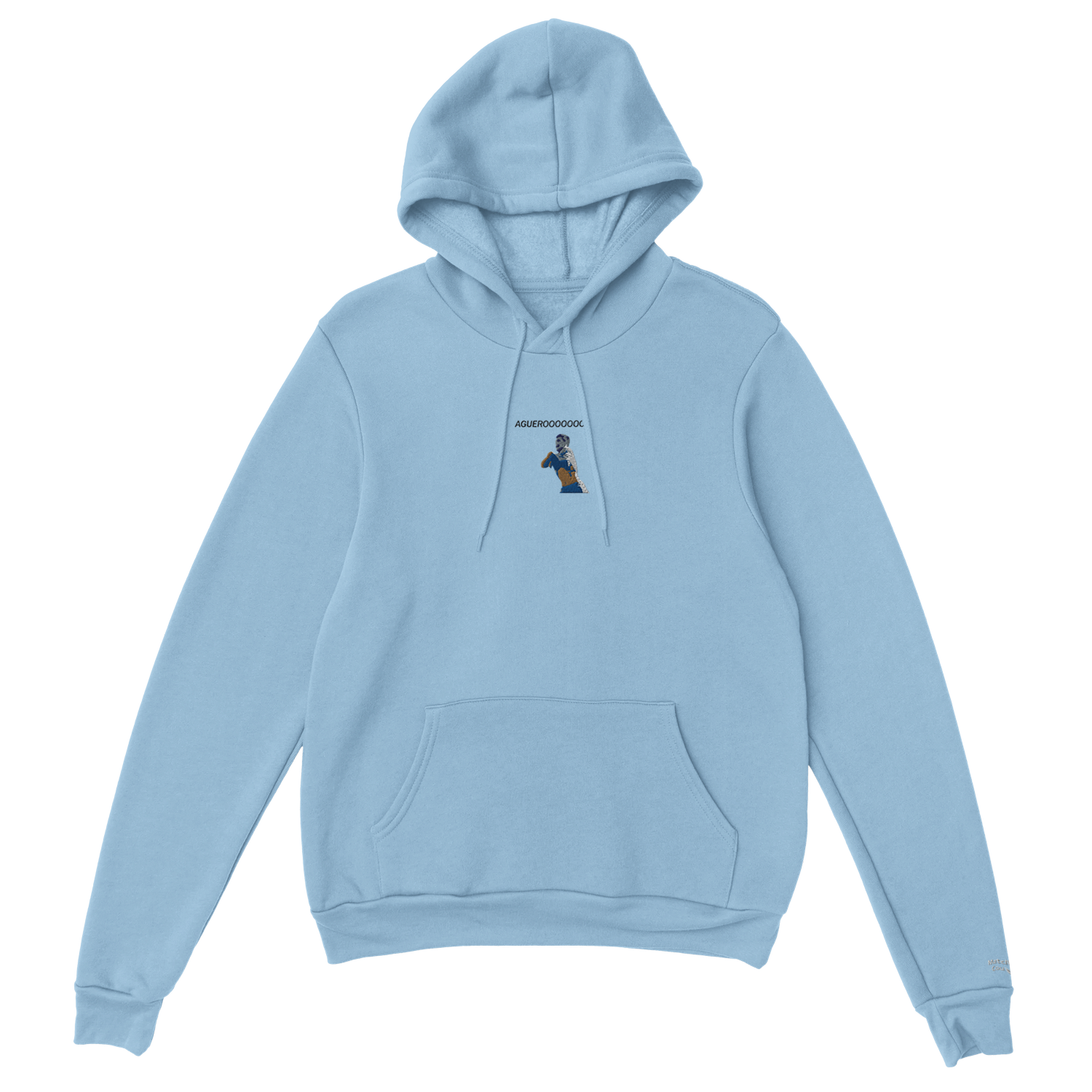 "Aguero Hero" Embroidered Hoodie