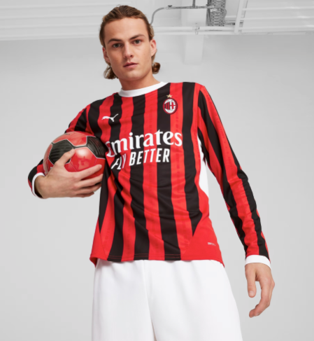 2024-25 AC Milan Home L/S Shirt