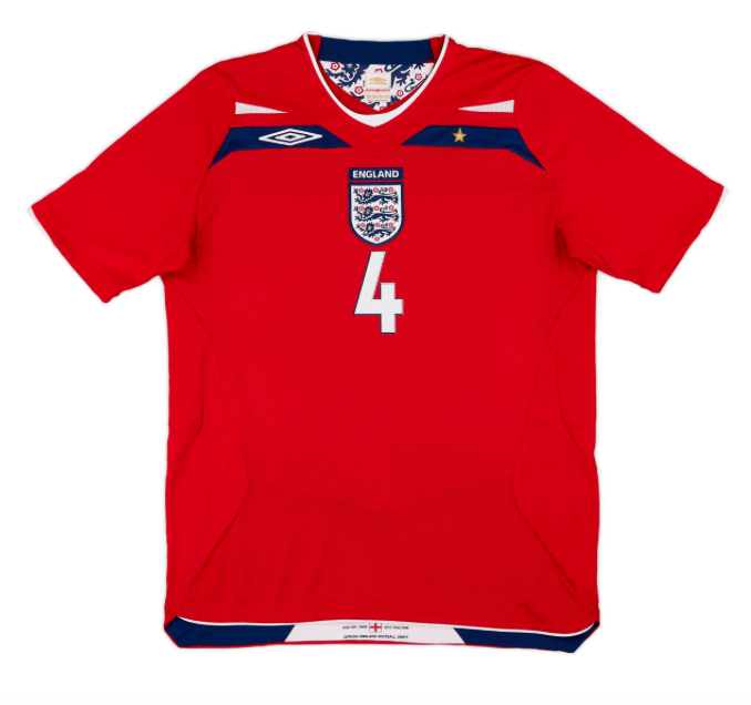 England 2008/10 kit