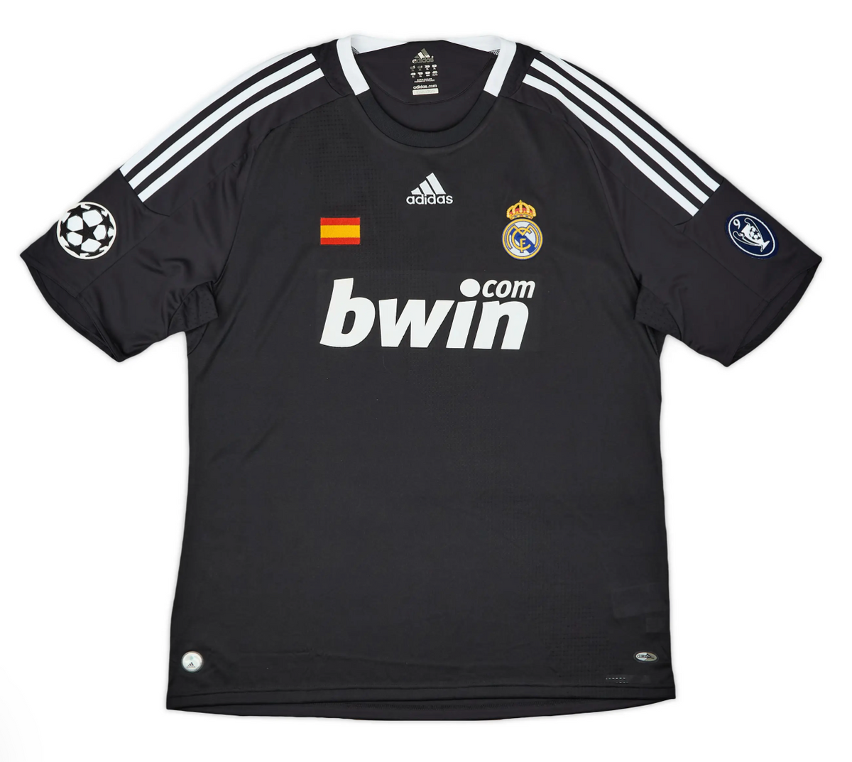  Real Madrid 08-09　アウェイユニ　CLパッチ付き Real Madrid 2008/09 (Third) + Champions League Badge