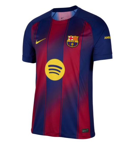 Nike FC Barcelona 2025/26 Men's Stadium Home Jersey