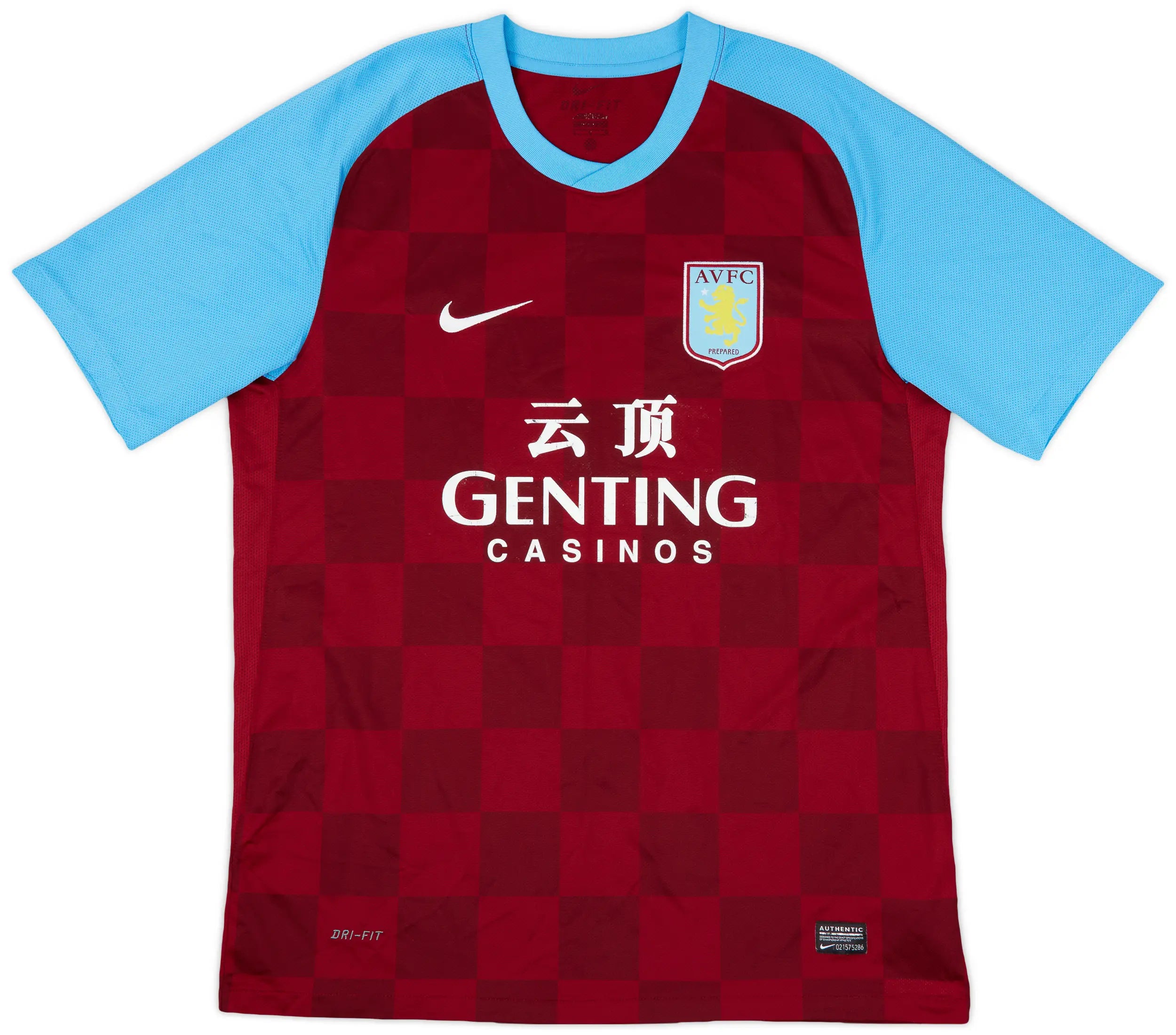Aston Villa 2011/12 home kit