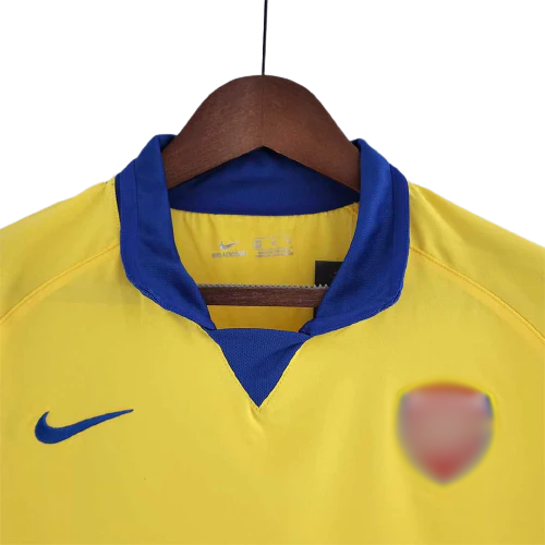 Arsenal 2004/05 Away Kit Yellow