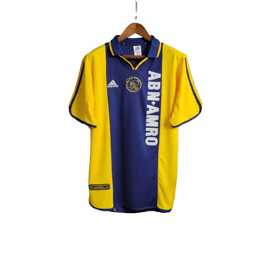 Ajax 2000/01 away kit yellow