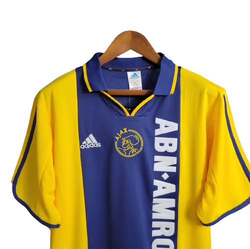 Ajax 2000/01 away kit yellow